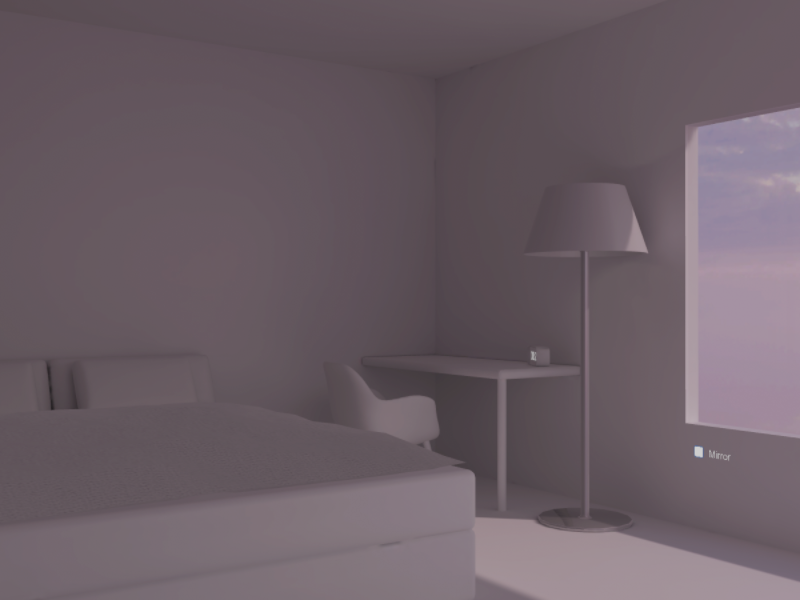 Small pink room cover